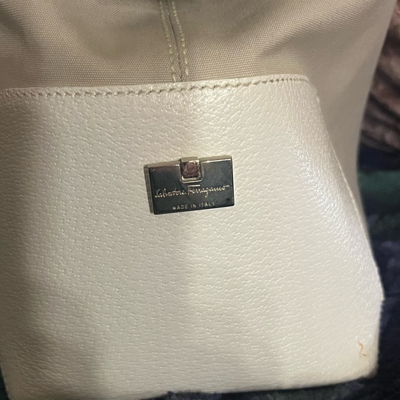 Salvatore Ferragamo Beige Satchel Bag - Picture 3 of 4